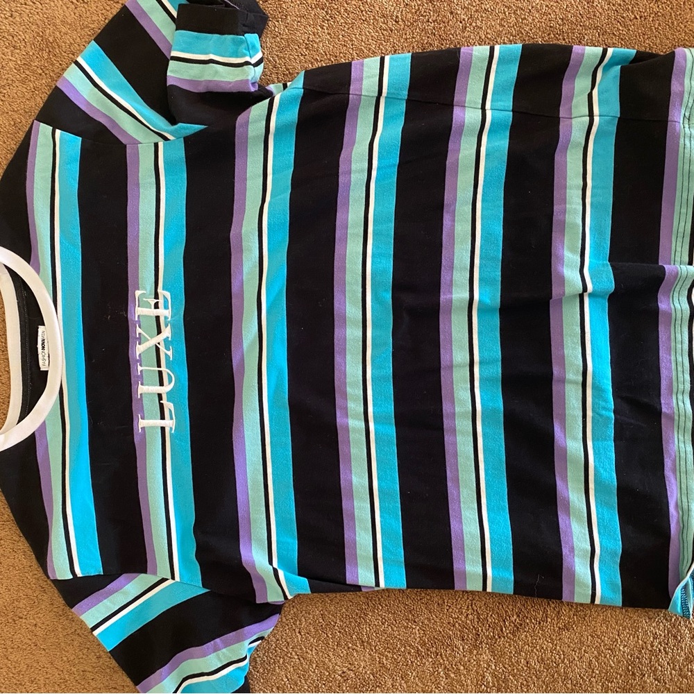 Fashion nova mens t shirt striped